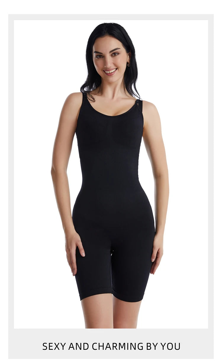 Women Bodysuit Shapewear Tummy Control Full Body Shaper Slimming Sheath Butt Lifter Push Up Thigh Slimmer Abdomen Shapers Corset