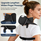 Bionic Finger Neck And Shoulder Massager Cervical Trapezius 4D Kneading Body Back Hand Massage Shawl Brushless Motor
