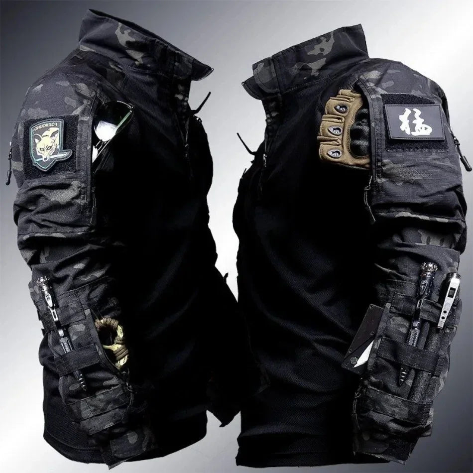 Outdoor Tactical Suit Men Airsoft Combat Shirts Paintball Uniform Hunting Assault Set Special Forces Shooting Top Cargo Pant Men