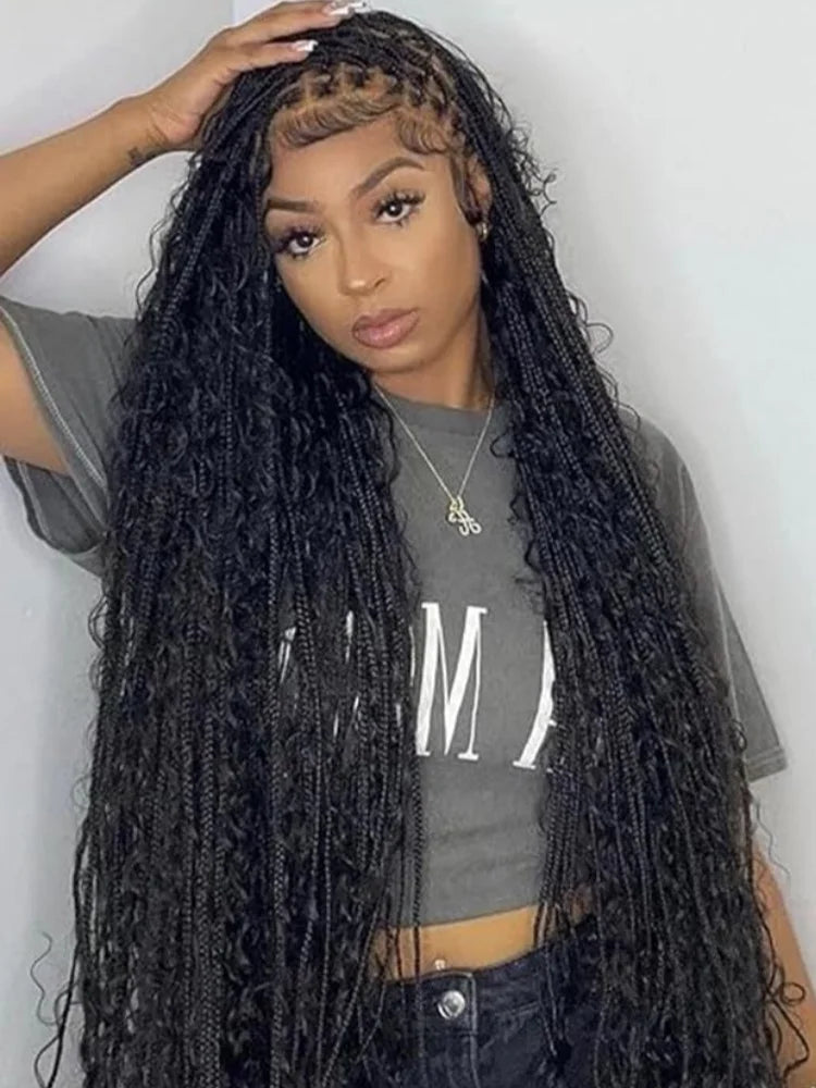 Human Hair Bulk For Braiding 2 Bundles Deep Wave Human Hair Extensions Human Braiding Hair For Boho Braids Water Wave Curly Hair