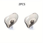 Leaf Design Drain Soap Box With Suction Cup Decorative Plastic Self Draining Bathroom Soap Tray Bathroom Organizers Storage