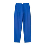 HXAO Fashion Office Wear High waist Pants for Women Formal Pants Office outfits Pencil Trousers Black Pink White Ladies Pants