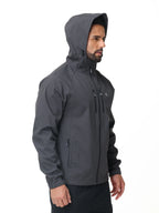Men's Outdoor Waterproof Windbreak Jacket Lightweight Coat for Camping Hiking Cycling Fishing with Inner Pocket