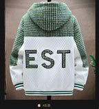 Winter Men's Sets Tracksuit Men Wool Hooded Sweatshirt Thicken Warm Sportswear Male Casual Suit Two Piece Sets