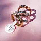Zircon Stainless steel ring for man crystal rings for woman 2026 new trend Luxury Jewelry