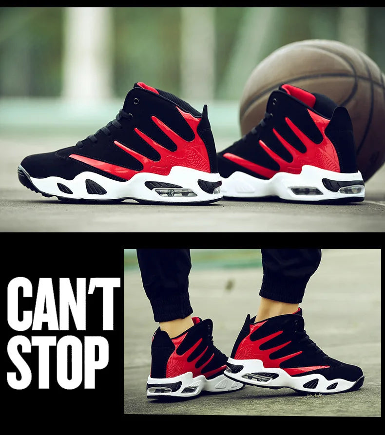 High Top Men Sneakers Fashion Breathable Running Shoes for Men Versatile Basketball Shoes Designer Men Sport Shoes Tenis Hombres