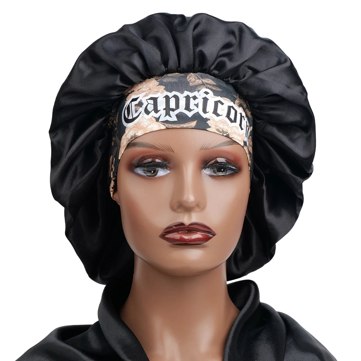 Unisex Lightweight Cotton Twill Bonnet - Breathable, Adjustable Strap, Zodiac Constellation Print for Casual Daily Wear