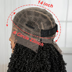 Thick Braided Wigs Synthetic Full Lace Knotless Box Braided Lace Wigs Lace Frontal Natural Braids Wigs for Black Women