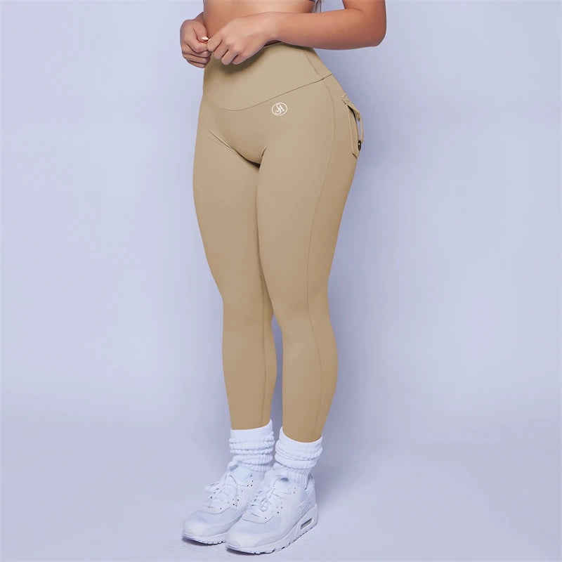 High Waist Gym Leggings – Peach Lift Yoga Pants