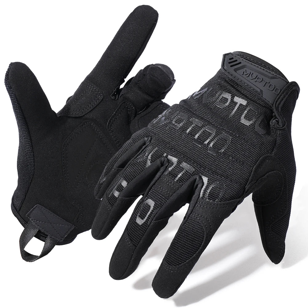 TouchScreen Tactical Gloves Camouflage Paintball Shooting Airsoft Combat Hunting Shock-proof Full Finger Glove Bicycle Men Women
