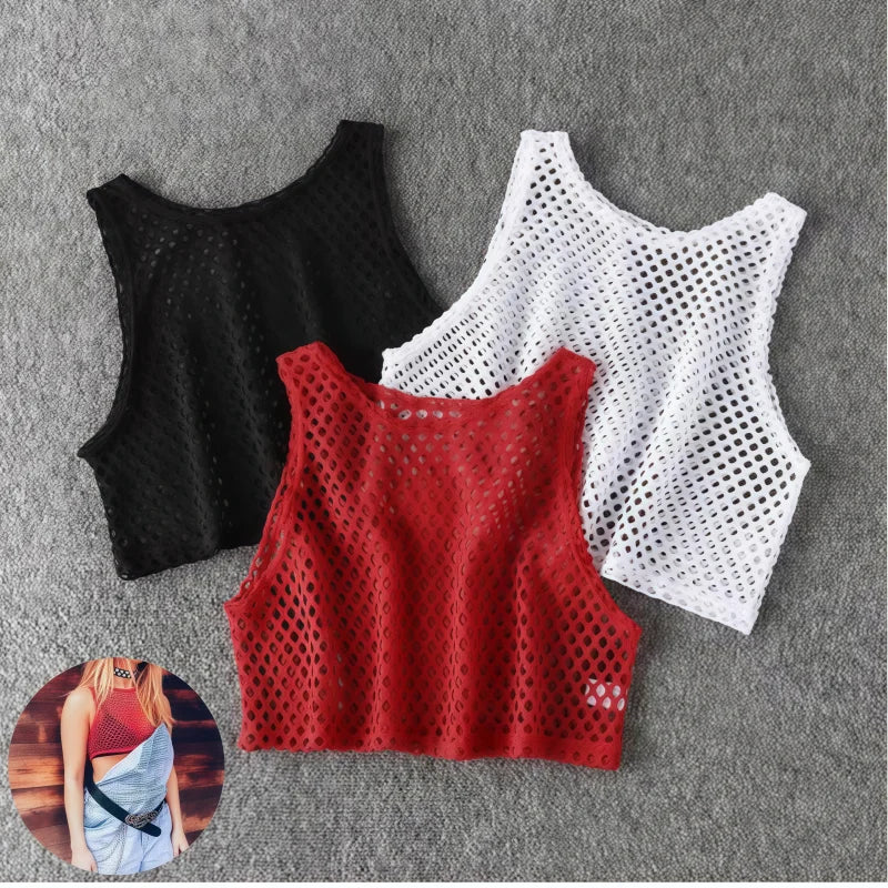 Sexy Fitness Gym Yoga Top T Shirt Women Sleeveless Workout Shirts Vest Quick Dry Loose Sport Tank Tops Running Training Jogging Main image
