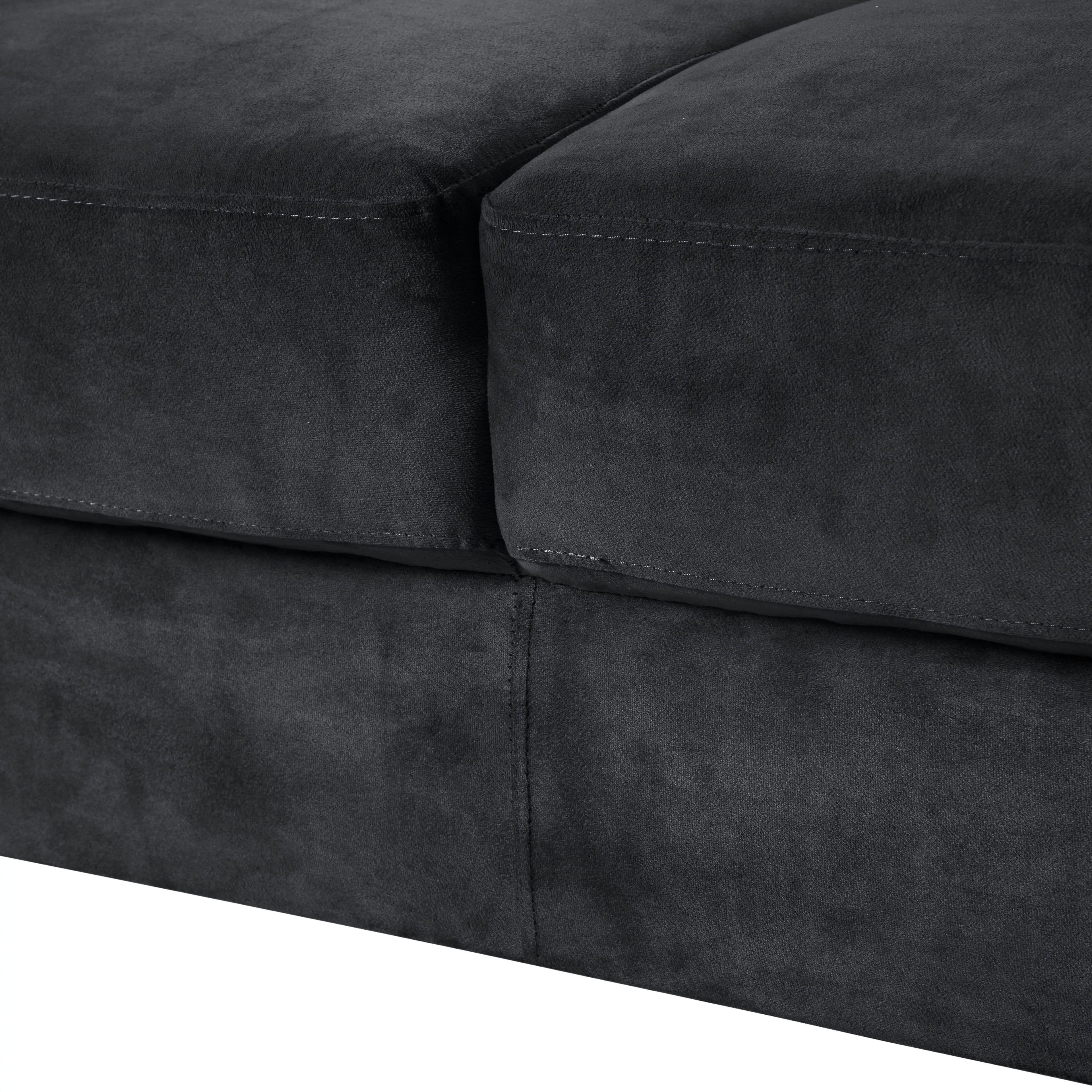 Comfortable Sectional Sofas for Living Room, Small Spaces - Chenille Fabric, Sturdy Frame, Modern Design