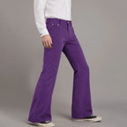 Fashion Casual Flared Pants Pant For Men Classic Simple Solid Color High-Rise Trousers Trendy Street High Street Denim Pants