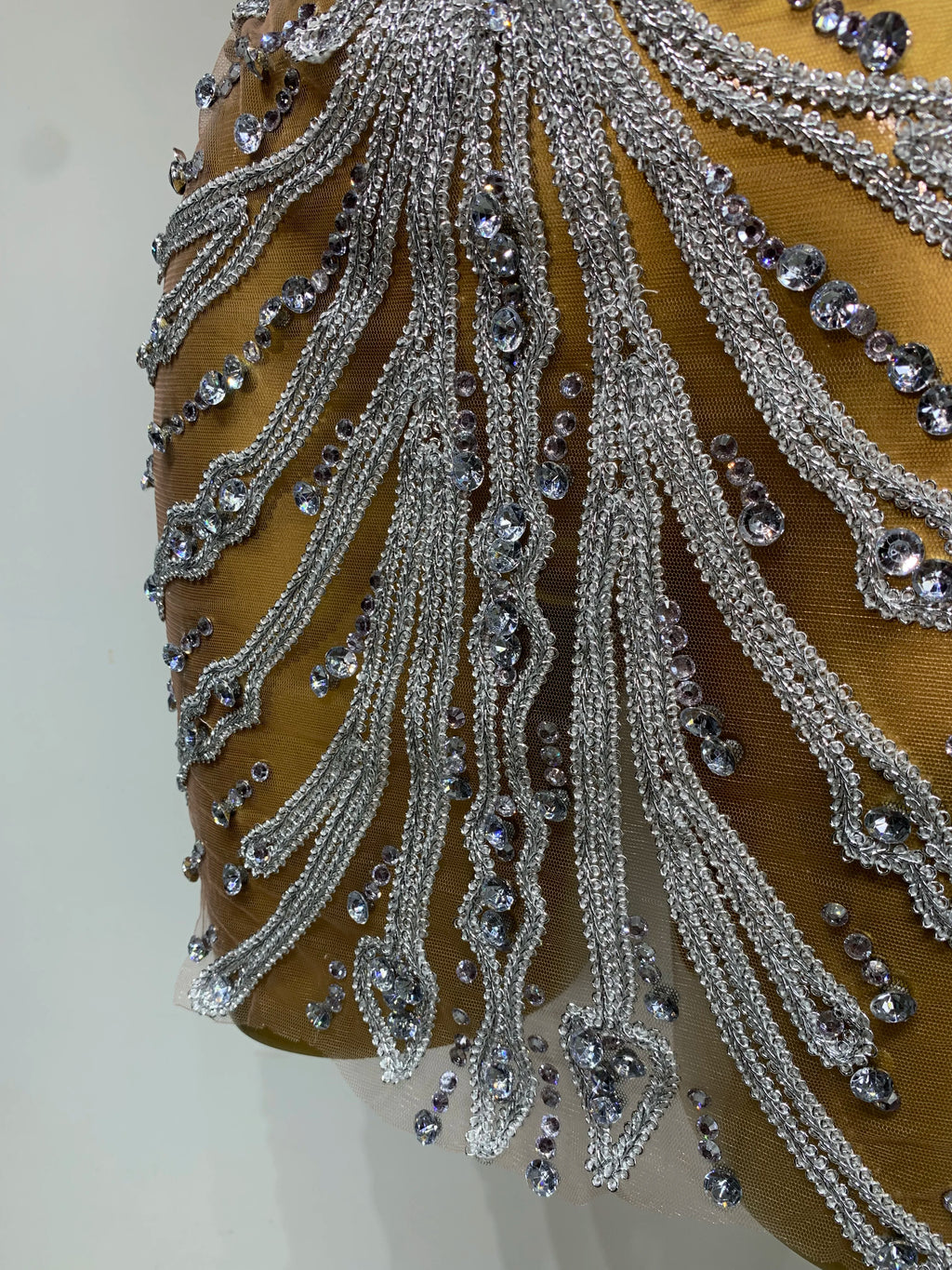 Women Sexy Strapless Rhinestones  Mini Dress Performance Costume See Through Stage Dancer Club Evening Party Birthday Dress