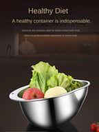 Rice Washer Strainer Bowl Stainless SteelRice Washing Bowl Rice Sieve Colander Fruit And Vegetable Strainer Kitchen Tools