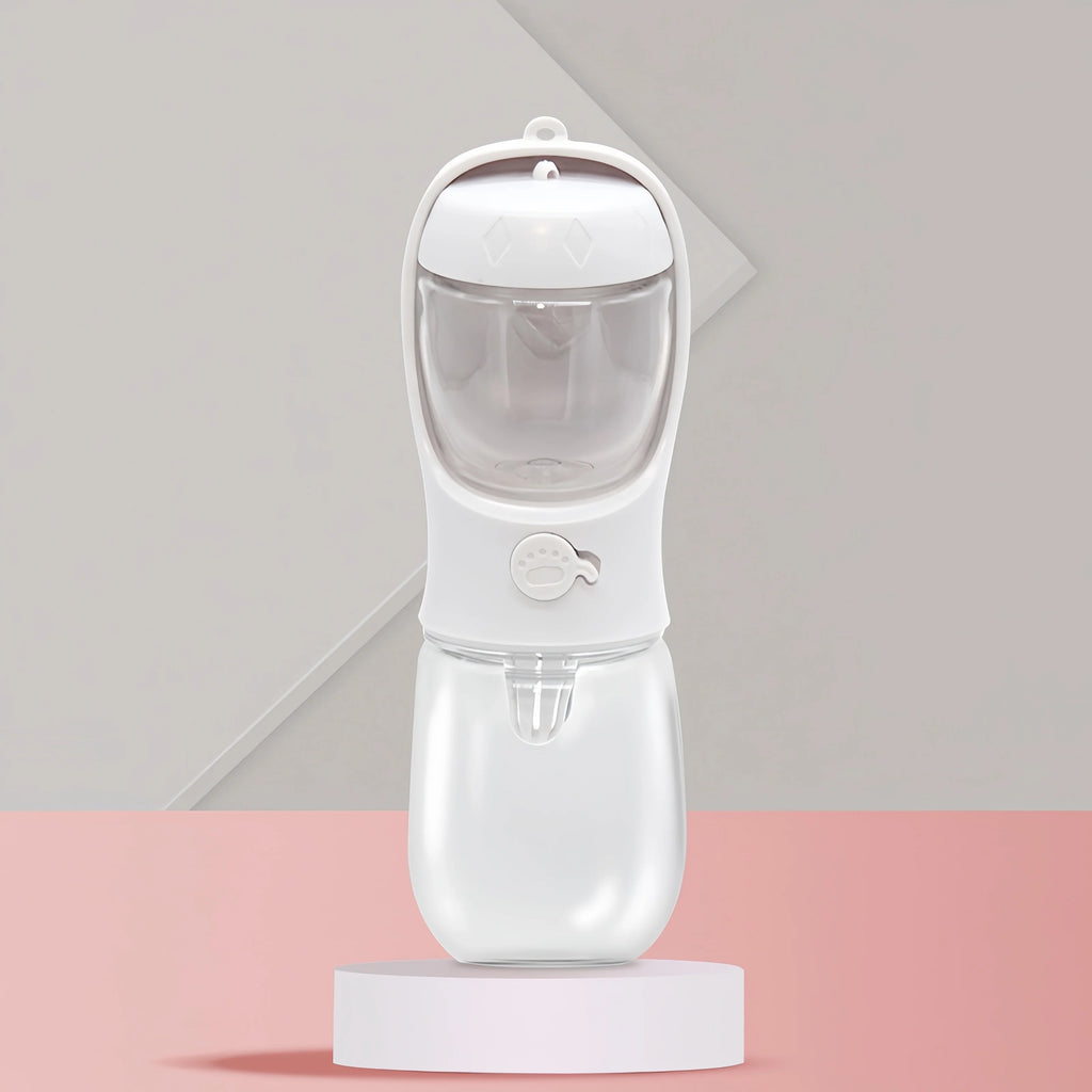 Pets Water Bottle Portable Food Grade Material Dog Cat Travel Pet Water Cup Bottle With Food Dispenser puppy water bottle