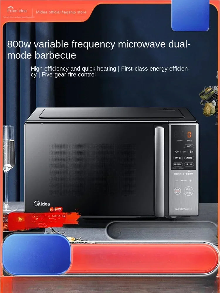 220V Midea Microwave Oven Flat Panel Microwave Baking All-in-One Machine Electric Oven Efficiency for Kitchen A Main image