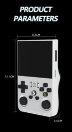 R36MAX Game Console 64GB 128GB 18000+GAMES Linux System 4.0inch K36 vs R36S 3.5inch Pocket Video Player No Download Required