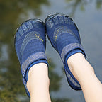 Men Women Elastic Beach Barefoot Seaside Aqua Shoe Quick-Dry Breathable Surf Wading Shoe Non Slip Upstream Swimming Water Shoe