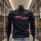 Autumn Men's Cotton Sweatshirt Korean Cool O-neck Long Sleeve Top High Quality Harajuku High Street Men Clothing Streetwear Men