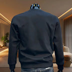 2026 Casual Fashion Men's O-Neck Hoodies High Grade Spring Autumn Warm Soft Long Sleeved T-shirts Male Home Outdoor Pullover