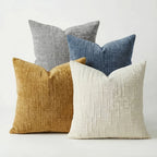 1Pcs Boho Soft Chenille Textured Home Decor Throw Pillow Covers 18x18in Farmhouse Cushion Covers for Spring Summer Fall Winter