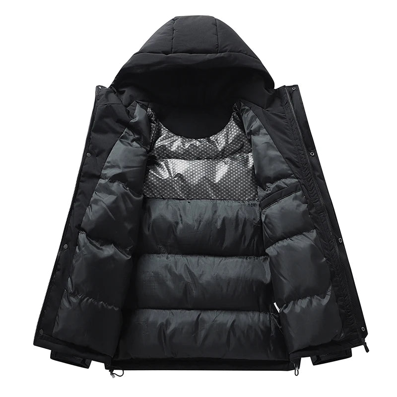New Winter Cycling Sports Windproof Warm Party Jacket Made of High-qualitybreathable Cotton Jacket for Outdoor Usedded Jacket