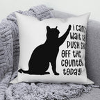 Modern Sofa Decorative Pillowcase Home Decor Set Cute Cat   Cushion Cover Throw Pillow
