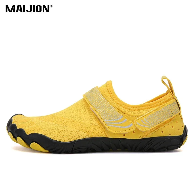 Men Women Elastic Beach Barefoot Seaside Aqua Shoe Quick-Dry Breathable Surf Wading Shoe Non Slip Upstream Swimming Water Shoe