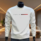 2026 Fashion Mens Sweatshirts Printed Casual O-Neck Tops Outdoors Sports Jogging Mens Clothing Autumn Winter Pullover Sportswear