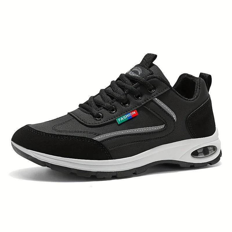 New Men's Work Shoes Comfortable Outdoor Breathable Platform Shoes Gym Exercise Lightweight Anti Slip Hiking Climbing Man Shoes Secondary image