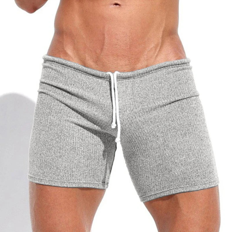 Summer Men's Shorts Casual Breathable Drawstring Shorts Solid-color Swimsuits Running And Sports Shorts Surfing Beach Vacation Main image