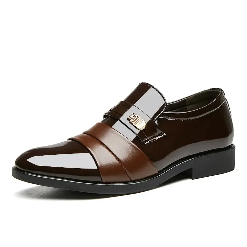 Business Dress Shoes Man Official Leather Casual Social Shoe for Men High Quality Fashion Footwear Office Elegant and Classic 39