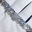 Luxury Jewelry Bling CZ Cuban Link Bracelet Two Row Zircon Copper Miami Cuban Bracelet Iced Out Hip Hop Men Women