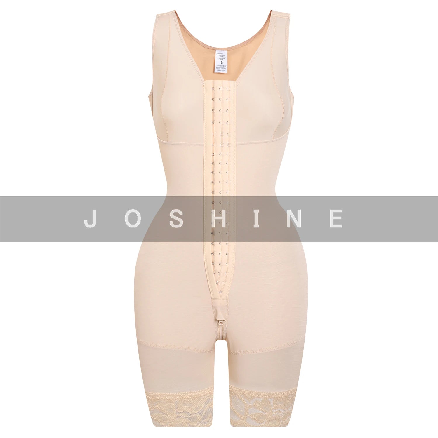 Full Body Shaper High Compression Shapewear Girdle With Brooches Bust For Postpartum Slimming Sheath Belly Fajas Colombianas