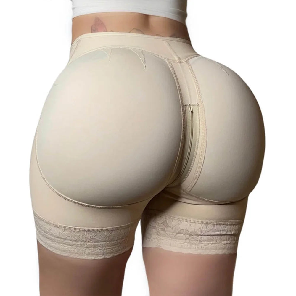 Body Shaper High Waist Seamless Shorts Waist-shaping Summer Underwear for Women Post Surgery Thigh Slimmer Push Up Soft Fabric Main image