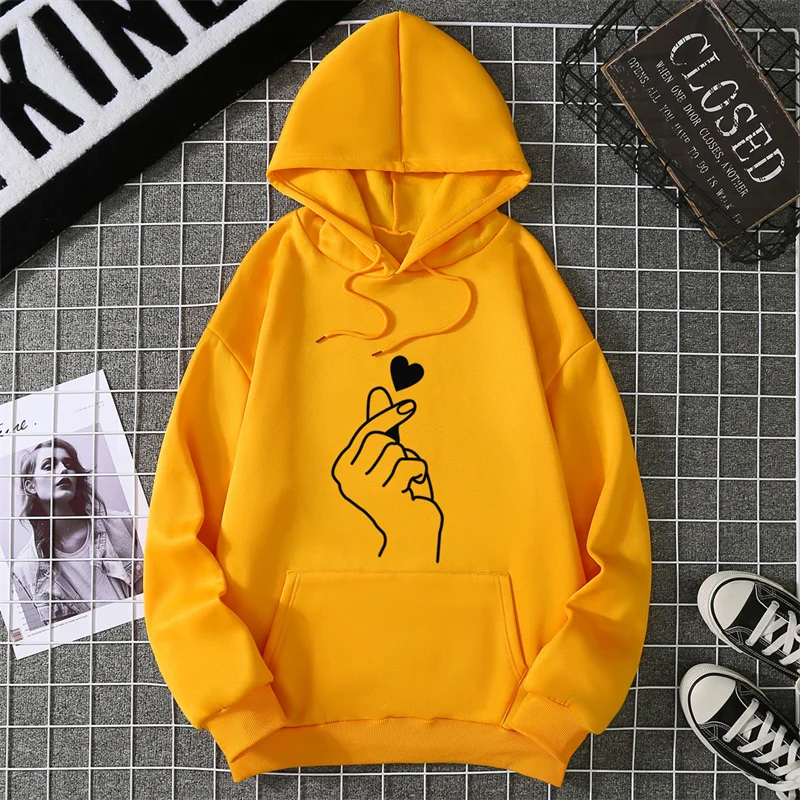 2025 Winter New Women's Hoodie High Street Unisex style Double Pockets Sweatshirts Outerwear Plus-Size Women's Clothing CYXX241