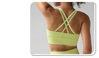 Workout Sportswear 2PCS Piece Female Women Active Wear Sports Tank Top Women Gym Workout Leggings Booty Bum Leggings