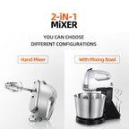 Custom Home Kitchen Electrica Batidora De Mano 7 Speed Food Flour Dough Cake Egg Beaters Handmixers Electric Held Hand Mixers