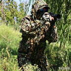 Men's Ghillie Suit, 3D Lightweight Hunting Clothes, Hooded Camouflage Clothing Breathable Hunting Suit