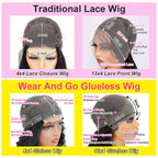 Short Curly Bob Wigs Human Hair 180% Glueless Brazilian Closure Frontal Wigs Without Glue Pre Cut Lace Wigs For Women On Sale