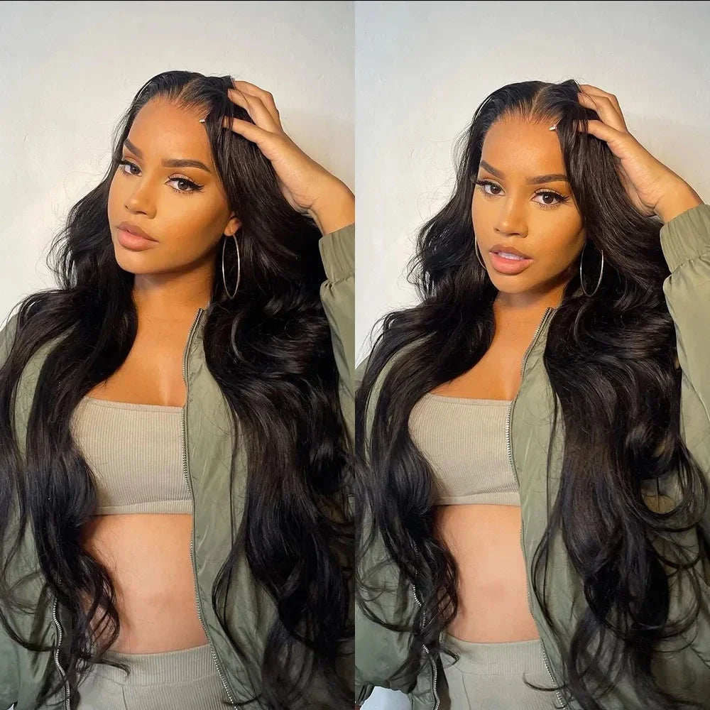 Glueless Wig Human Hair Ready To Wear Body Wave Human Hair Wigs Human Hair Lace Frontal Wig Choice Cheap Wigs On Clearance Sale