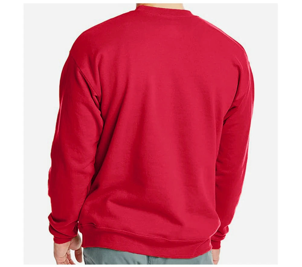 Brooklyn Nyc Letter Printed Soft Sweatshirts Street Fleece Pullovers Autumn Fashion Streetwears All-Match Crewneck Men Hoodies