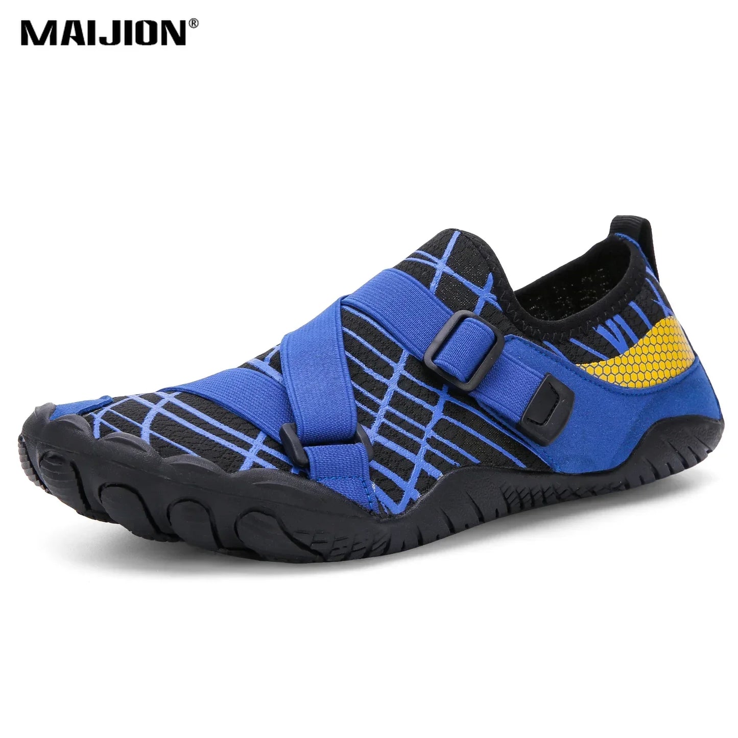 Men Women Elastic Beach Barefoot Seaside Aqua Shoe Quick-Dry Breathable Surf Wading Shoe Non Slip Upstream Swimming Water Shoe