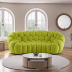Compressed vacuum cross-border honeycomb pull-point bubble sofa special-shaped hall football three-person lazy sofa