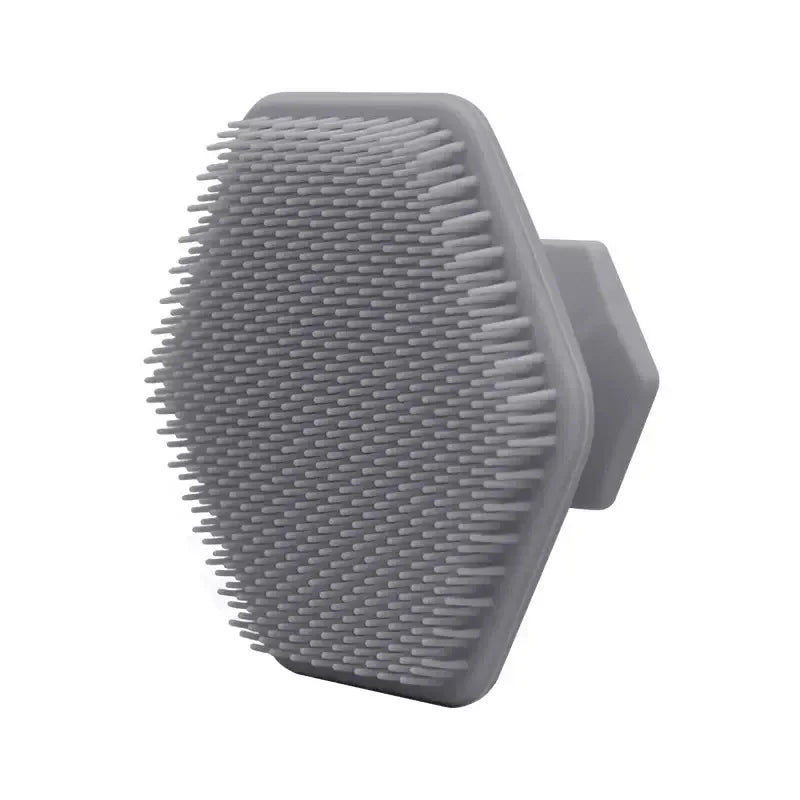 Silicone Cleaning Brush Face Cleansing Scrubber Massager Manual Facial Cleansing Brush Exfoliating Gentle Beard Skin Care Tool