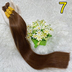 Ombre Straight Bulk Braiding Hair 100% Brazilian Virgin Remy Human Hair Extensions 613 Blonde Color Natural Hair Piece