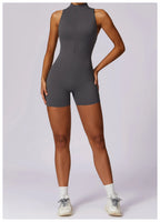Sweat Suit Set Womens Jumpsuit Activewear Sets Women Gym Elastic Workout Outfit Women's One Pcs Yoga Suit Seamless Sports Set