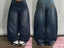 Gothic New Fashion Heavy Industry Washing Equipment Multi-pocket Jean Women Y2K Rock Popular Hiphop High Waist Wide-leg Trousers