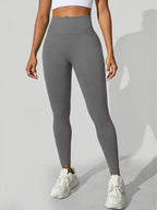 CZGUKE Seamless Women's High Waist Yoga Pants Tight Waist Hip Lifting Elastic Tight Solid Color Wide Waist Sports leggings
